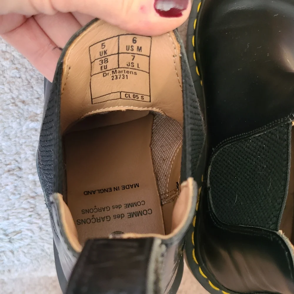 Dr Martens US 7 Women Black Leather Chelsea Boots - Picture 5 of 17